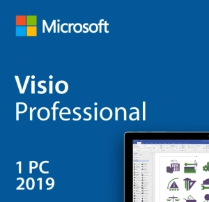 Visio 2019 Professional bezterminowa licencja / klucz produktu