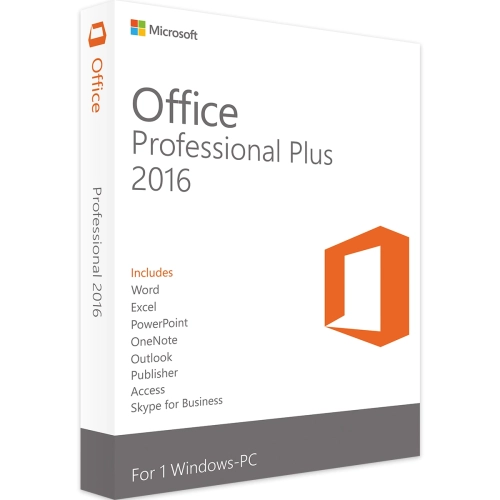Office 2016 Professional Plus bezterminowa licencja / klucz produktu